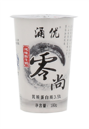 涌优零尚风味酸牛奶180g