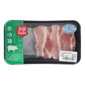 苏食农场猪去皮五花肉块