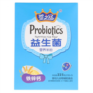 婴之冠益生菌营养米粉