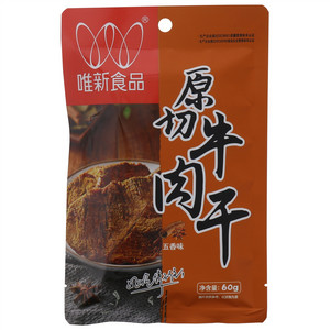 唯新五香味原切牛肉干