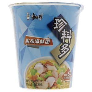 康师傅珍料多缤纷海鲜杯面
