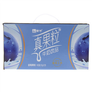 蒙牛真果粒蓝莓果粒牛奶饮品