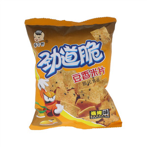 福令郎烧烤味劲道脆豆香米片