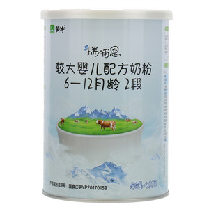 蒙牛瑞哺恩6-12月龄2段较大婴儿配方奶粉