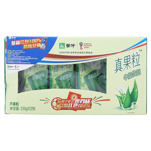 蒙牛真果粒芦荟粒牛奶饮品