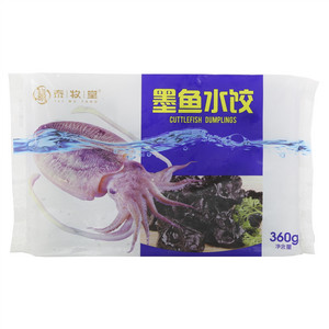 泰牧堂墨鱼水饺