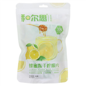 和尔思蜂蜜冻干柠檬片