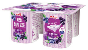明治朝食果蔬风味酸乳  优雅紫果蔬味