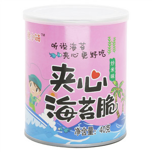 脆小嗨夹心海苔脆(炒米味)