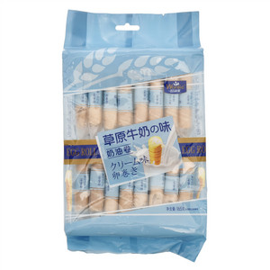 旺利来草原牛奶味蛋卷