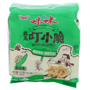 爱尚咪咪黄瓜味叮小脆油炸休闲小点心