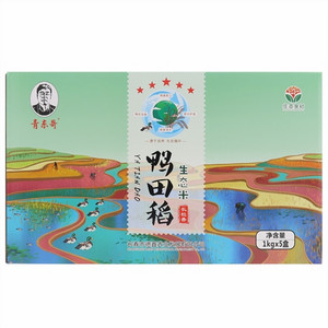 青东哥鸭田稻生态米长粒香