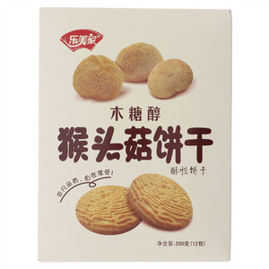 乐美家木糖醇猴头菇饼干