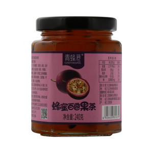 青蜂港蜂蜜百香果茶