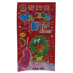 智爱富大脚丫跳糖