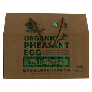 多维绿康源有机野山鸡鲜鸡蛋