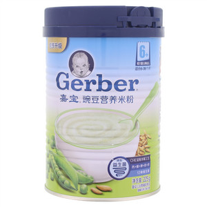 Gerber嘉宝豌豆营养米粉