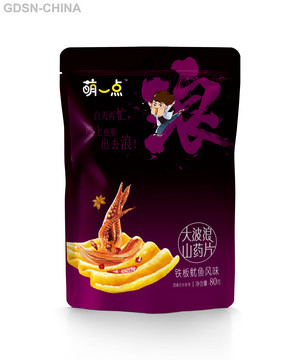 大波浪山药片（铁板鱿鱼风味）80g