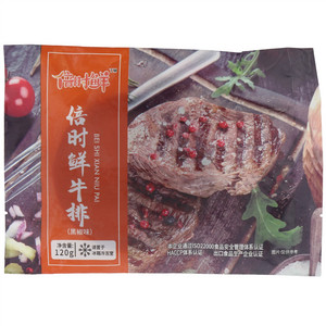 倍时鲜黑椒味牛排