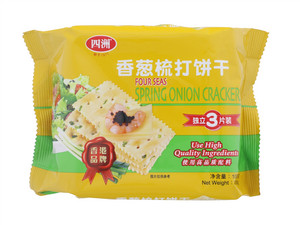 四洲香葱梳打饼
