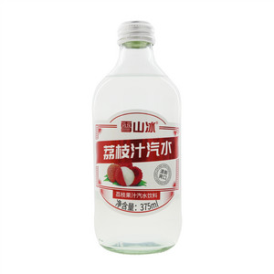 雪山冰荔枝汁汽水