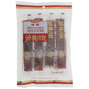 福客果汁味烧猪肉干