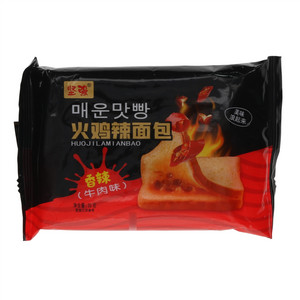 坚强香辣牛肉味火鸡辣面包