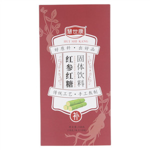 慧世康红参红糖固体饮料
