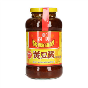 四美辣味黄豆酱