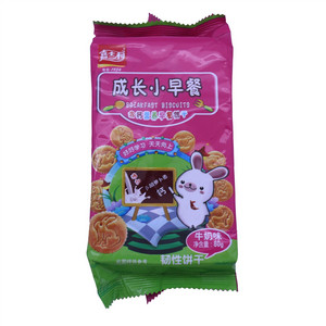 嘉士利牛奶味成长小早餐