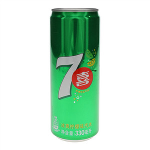 330mL七喜SLEEK CAN