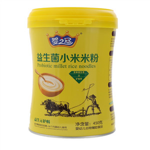 婴之冠益生元护畅益生菌小米米粉