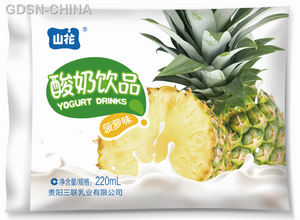 山花酸奶饮品（菠萝味）