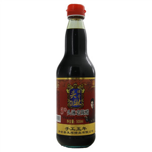 李渊 5°头淋老陈醋（酿造食醋）手工五年