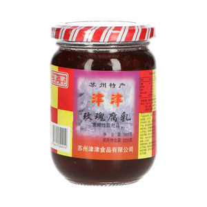津津玫瑰腐乳(发酵性豆制品)