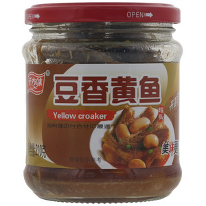 千方味豆香黄鱼罐头