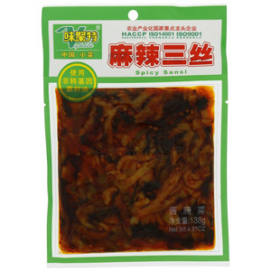 味聚特麻辣三丝酱腌菜