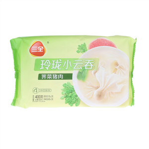 三全荠菜猪肉小云吞