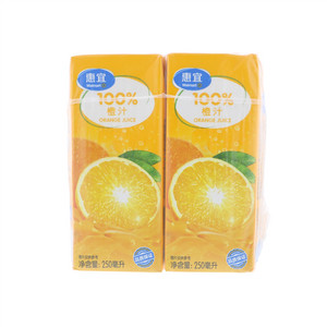 惠宜100%橙汁（4瓶）