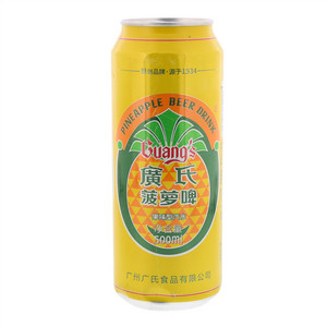 广氏500ml菠萝啤果味饮料