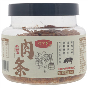 珍食在香辣味嫩香手撕肉条