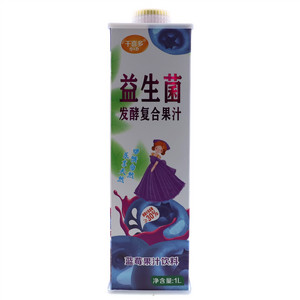 千喜多益生菌发酵复合果汁（蓝莓味）