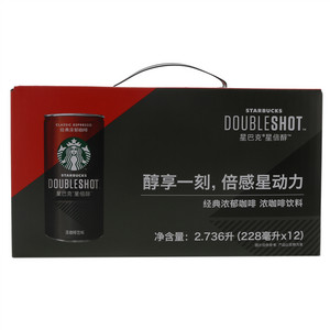 星巴克DOUBLESHOT星倍醇经典浓郁咖啡