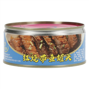 溢鲜红烧带鱼罐头