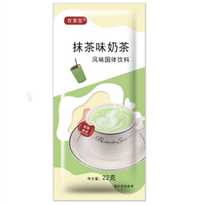 有莱客小袋奶茶粉22g/袋 抹茶味奶茶