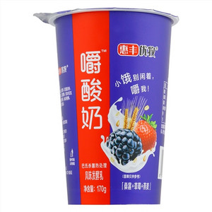 嚼酸奶（桑葚+草莓+燕麦）