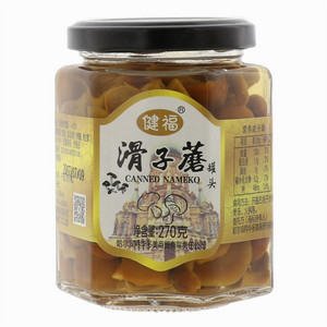 健福滑子蘑罐头