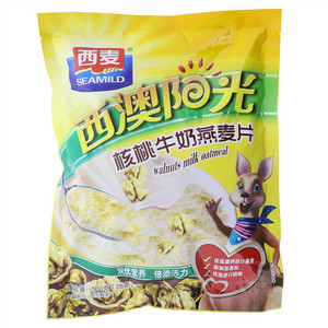 核桃牛奶燕麦片