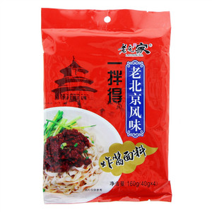 老庞家调味料老北京风味拌面酱NRTE即食