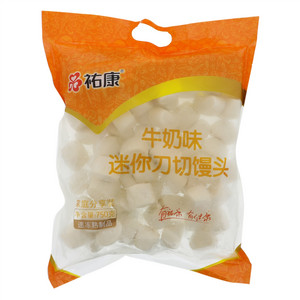 祐康牛奶味迷你刀切馒头